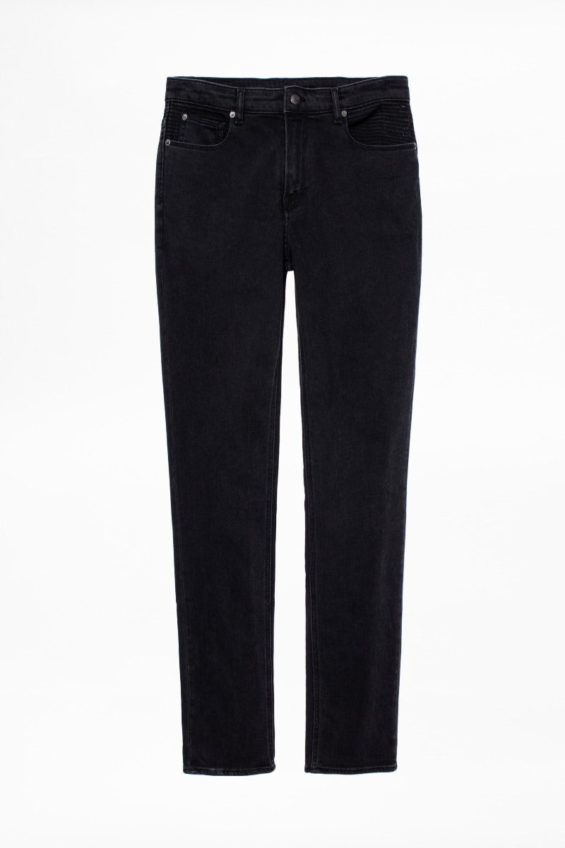 David jeans - Men’s dark gray jeans.